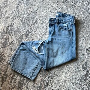 Levi’s super low straight leg jeans